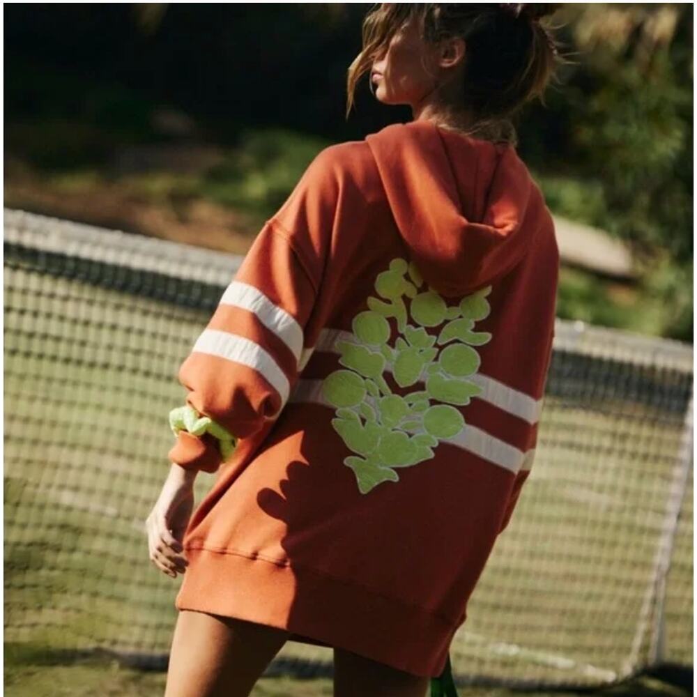 FP Movement At My Best Chenille Logo Hoodie XS